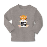 Baby Clothes Cute Little Baby Tiger Sitting Boy & Girl Clothes Cotton - Cute Rascals