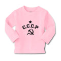 Baby Clothes C.C.C.P Symbol Hammer Sickle and Silhouette Star Boy & Girl Clothes