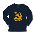 Baby Clothes C.C.C.P Symbol Hammer Sickle and Yellow Star Boy & Girl Clothes