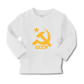 Baby Clothes C.C.C.P Symbol Hammer Sickle and Yellow Star Boy & Girl Clothes