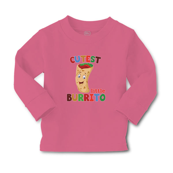 Baby Clothes Cutest Little Burrito in Mexican Fast Food Roll Boy & Girl Clothes - Cute Rascals