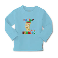 Baby Clothes Cutest Little Burrito in Mexican Fast Food Roll Boy & Girl Clothes - Cute Rascals