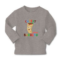 Baby Clothes Cutest Little Burrito in Mexican Fast Food Roll Boy & Girl Clothes - Cute Rascals