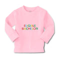 Baby Clothes Eligible Bachelor Monogram Letters Boy & Girl Clothes Cotton