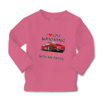 Baby Clothes I Love Watching The Race with My Daddy Car Racing Cotton - Cute Rascals