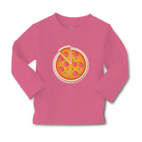 Baby Clothes Restaurants Pizza with Delicious Taste Pepperoni Pizza Cotton - Cute Rascals