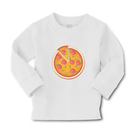 Baby Clothes Restaurants Pizza with Delicious Taste Pepperoni Pizza Cotton - Cute Rascals