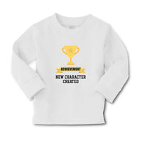 Baby Clothes Achievement New Character Created with Gold Trophy Cotton - Cute Rascals