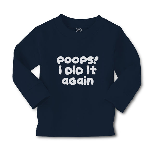 Baby Clothes Poops! I Did It Again Boy & Girl Clothes Cotton - Cute Rascals