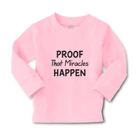 Baby Clothes Proof That Miracles Happen Motivational Quotes Boy & Girl Clothes - Cute Rascals