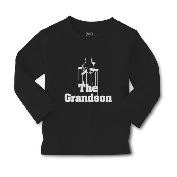 Baby Clothes The Grandson Along with Hand Holding Silhouette Cross Cotton - Cute Rascals