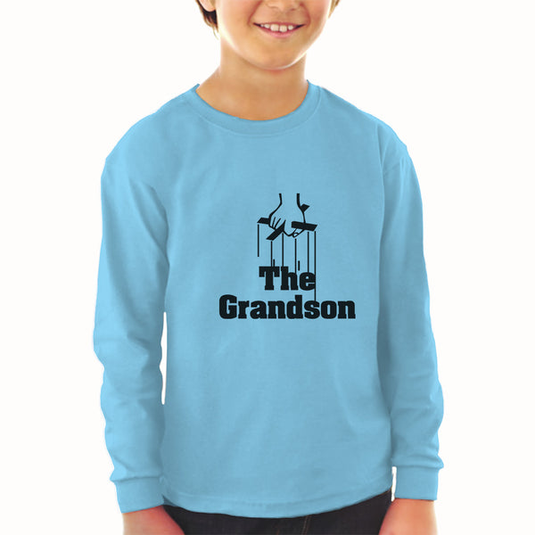 Baby Clothes The Grandson Along with Hand Holding Silhouette Cross Cotton - Cute Rascals