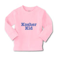 Baby Clothes Kosher Kid Jewish Tradition Heritage Shows Obedient God Cotton