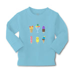Baby Clothes Various Frozen Icecream Flavor Summer and Sweet Menu Concept Cotton - Cute Rascals