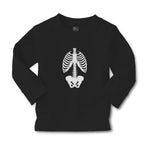 Baby Clothes Silhouette Human Anatomy Skull Bone Skeleton Boy & Girl Clothes - Cute Rascals
