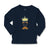 Baby Clothes King The Ruler with Closed Eyes, Mustache and Crown on Head Cotton - Cute Rascals