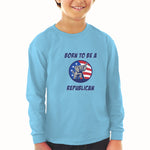 Baby Clothes Born Republican Elephant Mascot Usa Stars Stripes Flag Cotton - Cute Rascals