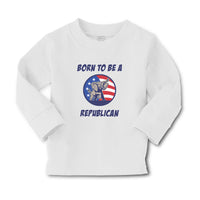 Baby Clothes Born Republican Elephant Mascot Usa Stars Stripes Flag Cotton - Cute Rascals