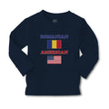 Baby Clothes American National Flag of Romanian and Usa Boy & Girl Clothes