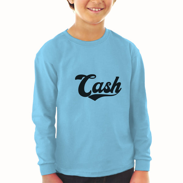 Baby Clothes Cash Typography Words Boy & Girl Clothes Cotton - Cute Rascals