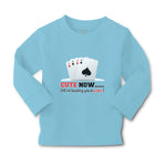 Baby Clothes Cute Now ... (Till I'M Beating You in Poker) Rummy Game Cotton - Cute Rascals