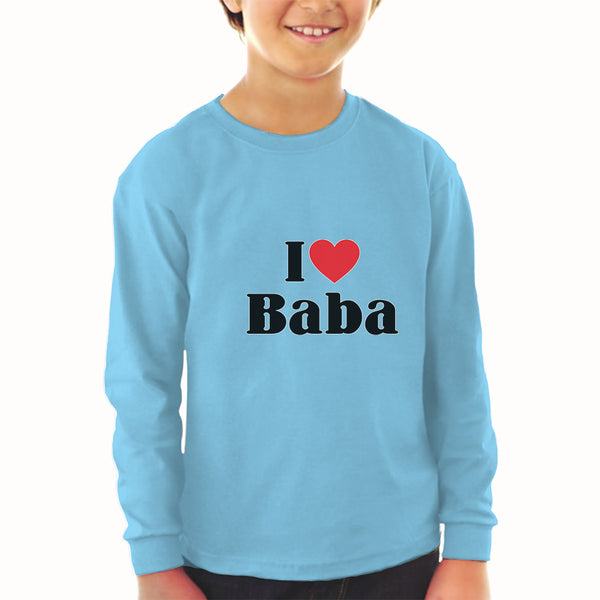 Baby Clothes I Love Baba and Red Heart Symbol Boy & Girl Clothes Cotton - Cute Rascals