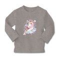 Baby Clothes Beautiful Unicorn on Clouds with Stars Boy & Girl Clothes Cotton