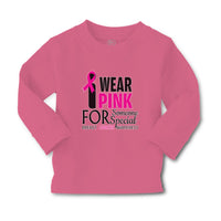 Baby Clothes Wear Pink for Someone Special Breast Cancer Awareness Cotton - Cute Rascals