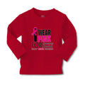 Baby Clothes Wear Pink for Someone Special Breast Cancer Awareness Cotton