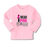 Baby Clothes Wear Pink for Someone Special Breast Cancer Awareness Cotton - Cute Rascals