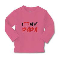 Baby Clothes I Love My Papa Boy & Girl Clothes Cotton - Cute Rascals