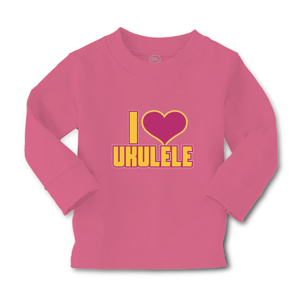 Baby Clothes I Love Ukulele Boy & Girl Clothes Cotton - Cute Rascals