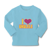 Baby Clothes I Love Ukulele Boy & Girl Clothes Cotton - Cute Rascals