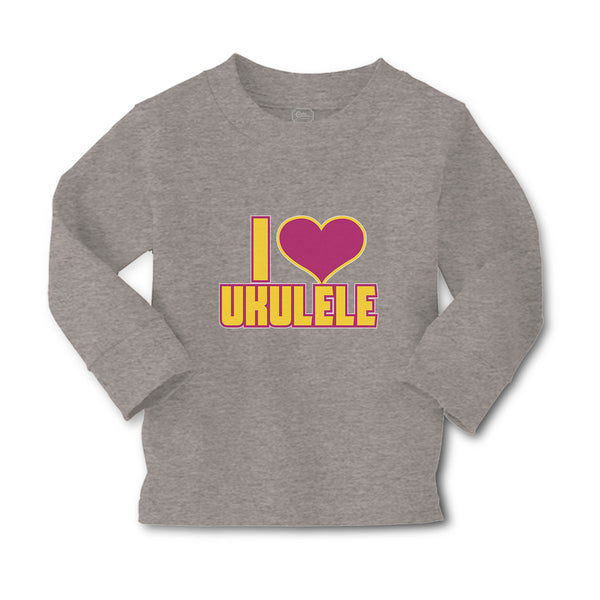 Baby Clothes I Love Ukulele Boy & Girl Clothes Cotton - Cute Rascals