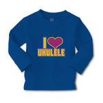 Baby Clothes I Love Ukulele Boy & Girl Clothes Cotton - Cute Rascals