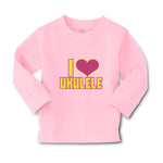 Baby Clothes I Love Ukulele Boy & Girl Clothes Cotton - Cute Rascals