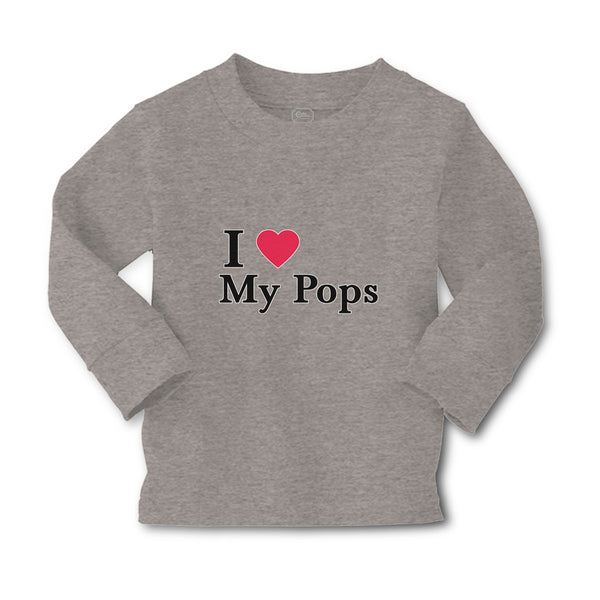 Baby Clothes I Love My Pops Boy & Girl Clothes Cotton - Cute Rascals