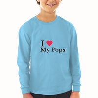 Baby Clothes I Love My Pops Boy & Girl Clothes Cotton - Cute Rascals