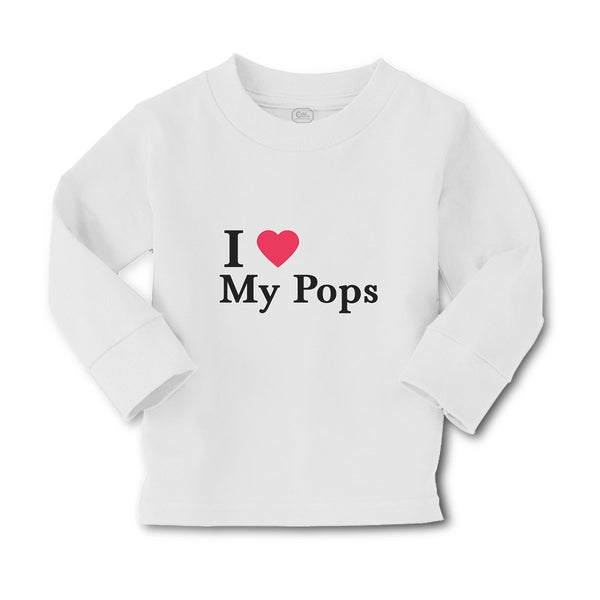 Baby Clothes I Love My Pops Boy & Girl Clothes Cotton - Cute Rascals
