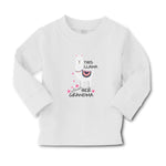 Baby Clothes This Llama Loves Her Grandma Domestic Animal Boy & Girl Clothes - Cute Rascals