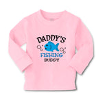 Baby Clothes Daddy's Dad Father Fishing Buddy Style B Dad Father's Day Cotton - Cute Rascals