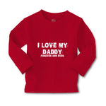 Baby Clothes I Love My Daddy Forever and Ever Dad Father's Day Cotton - Cute Rascals
