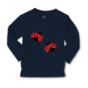 Baby Clothes 2 Black and Red Ladybugs Boy & Girl Clothes Cotton