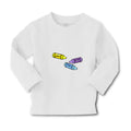 Baby Clothes Yellow Purple Blue Crayons Teacher School Education Cotton