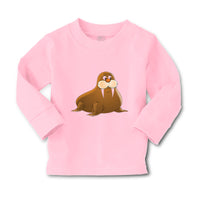 Baby Clothes Cute Brown Walrus Boy & Girl Clothes Cotton - Cute Rascals