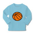 Baby Clothes Orange Basketball Ball Hoops Boy & Girl Clothes Cotton