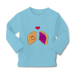 Baby Clothes Peanut Butter and Jelly Toasts in Love B Boy & Girl Clothes Cotton - Cute Rascals