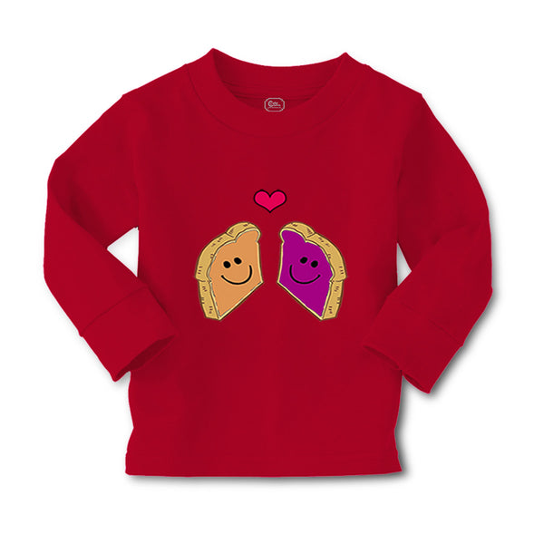 Baby Clothes Peanut Butter and Jelly Toasts in Love B Boy & Girl Clothes Cotton - Cute Rascals