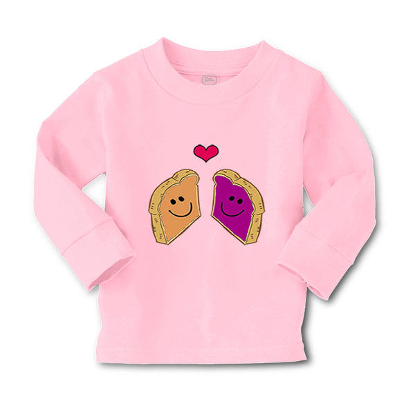 Baby Clothes Peanut Butter and Jelly Toasts in Love B Boy & Girl Clothes Cotton - Cute Rascals