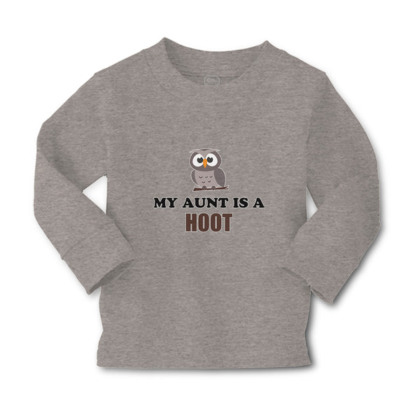 Baby Clothes My Aunt Is A Hoot with Owl Bird Boy & Girl Clothes Cotton - Cute Rascals